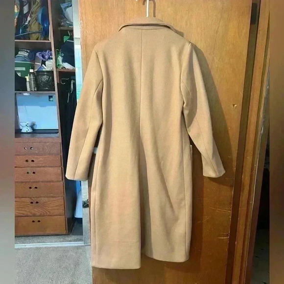 Tan mid calf peacoat - Picture 4 of 5